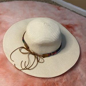 Jacobson Hat Beige Sun Hat colorful
